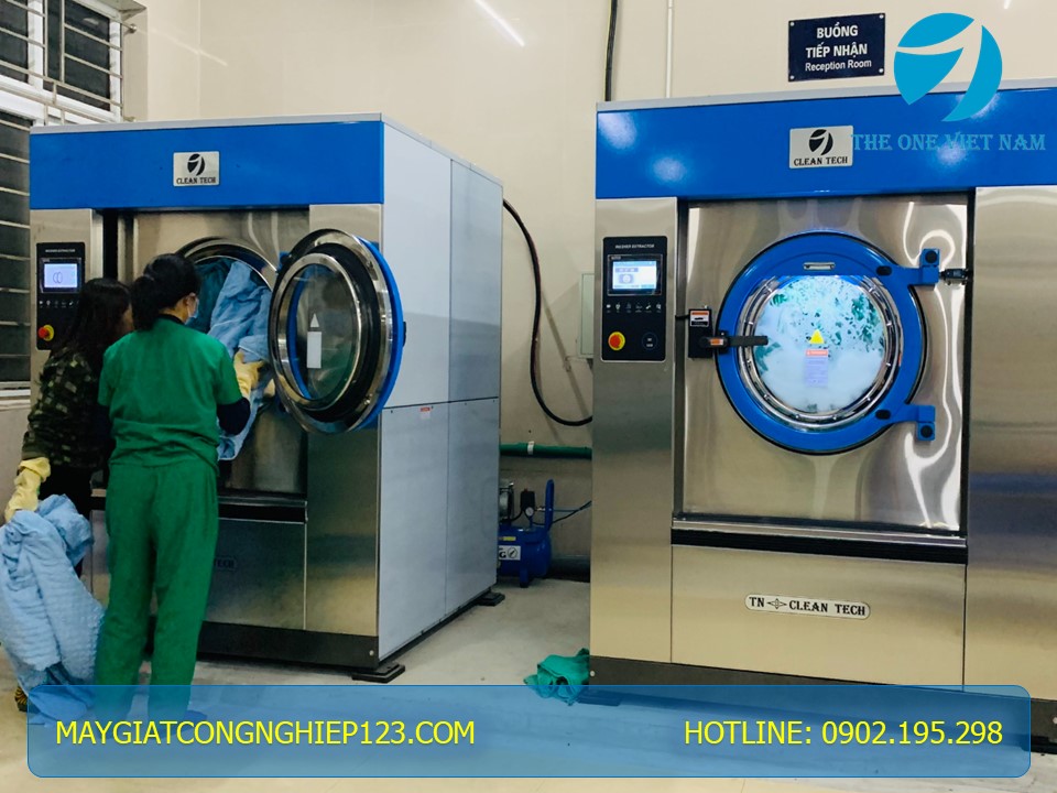 máy giặt công nghiệp cho bệnh viện